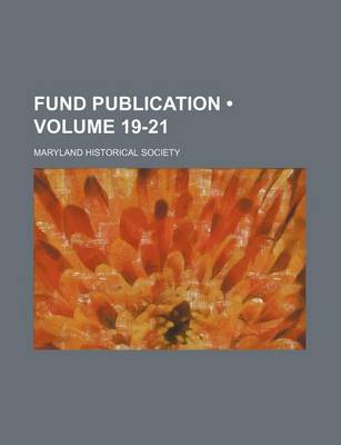 Book cover for Fund Publication (Volume 19-21)