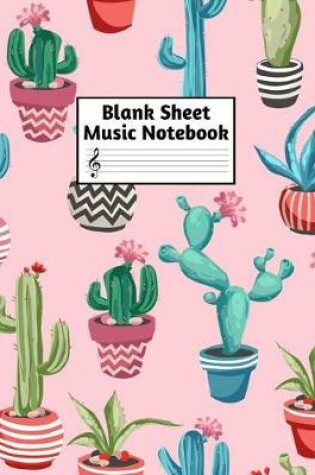 Cover of Blank Sheet Music Notebook