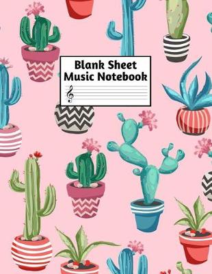 Book cover for Blank Sheet Music Notebook