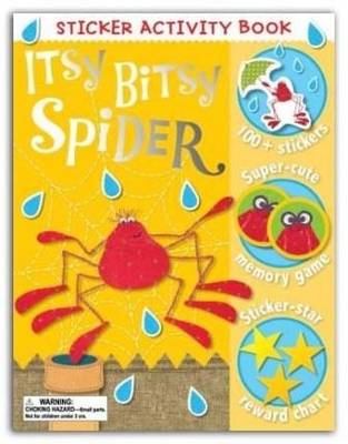 Book cover for Incy Wincy Spider Sticker Activity