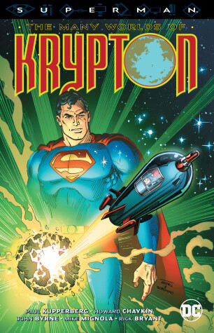 Book cover for Superman: The Many Worlds of Krypton
