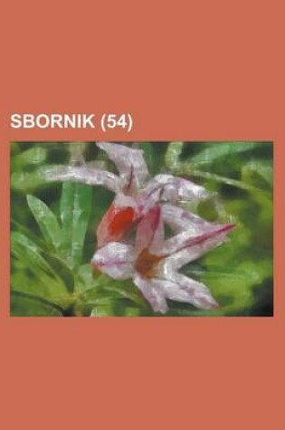 Cover of Sbornik (54 )