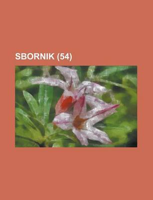 Book cover for Sbornik (54 )