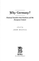 Book cover for Why Germany?