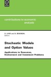 Book cover for Stochastic Models and Option Values