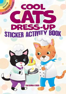 Cover of Cool Cats Dress-Up Sticker Activity Book