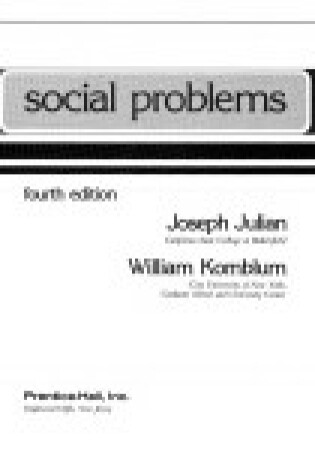 Cover of Social Problems