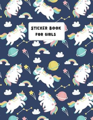 Book cover for Sticker Book for Girls