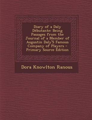 Book cover for Diary of a Daly Debutante