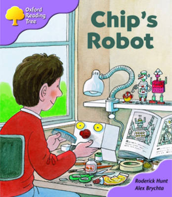 Book cover for Oxford Reading Tree: Stage 1+: More First Sentences B: Chip's Robot