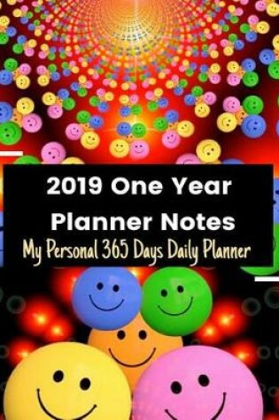 Cover of 2019 One Year Planner Notes