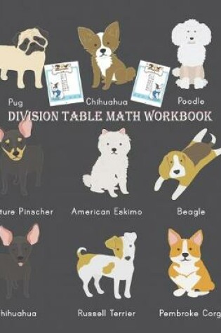 Cover of Division Table Math Workbook