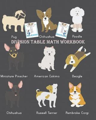 Book cover for Division Table Math Workbook