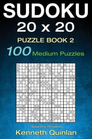 Cover of SUDOKU 20 x 20 Puzzle Book 2