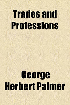 Book cover for Trades and Professions