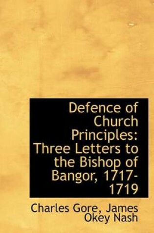 Cover of Defence of Church Principles