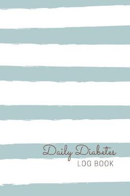 Book cover for Daily Diabetes Log Book