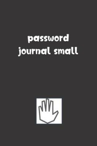 Cover of Password Journal Small