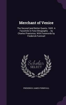 Book cover for Merchant of Venice