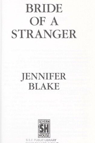 Cover of Bride of a Stranger