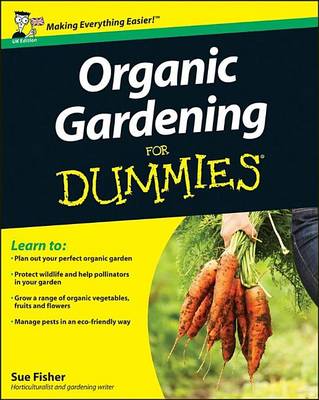 Book cover for Organic Gardening for Dummies