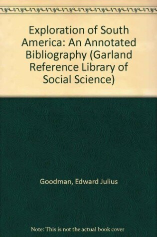 Cover of Exploration of S America