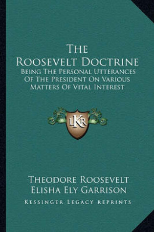 Cover of The Roosevelt Doctrine