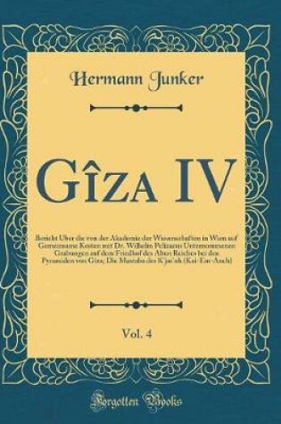 Cover of Gîza IV, Vol. 4