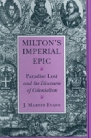 Cover of Milton's Imperial Epic