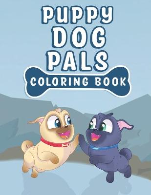 Book cover for Puppy Dog Pals Coloring Book