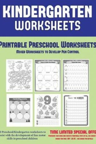 Cover of Printable Preschool Worksheets