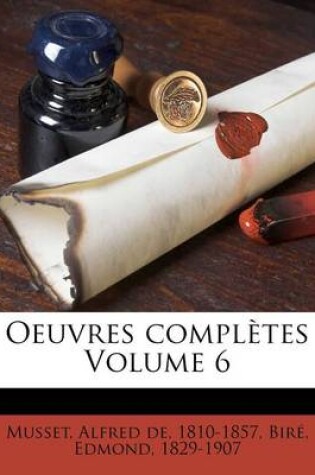 Cover of Oeuvres Completes Volume 6