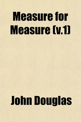 Book cover for Measure for Measure (V.1)