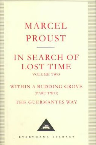 Cover of In Search Of Lost Time Volume 2