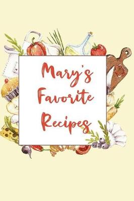 Cover of Mary's Favorite Recipes