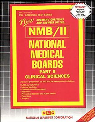 Book cover for NATIONAL MEDICAL BOARDS (NMB) / PART II