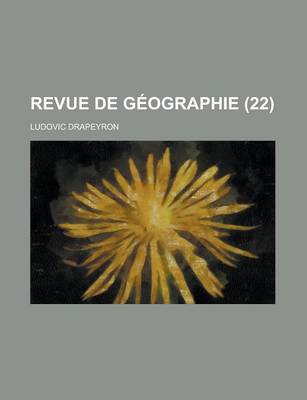 Book cover for Revue de G Ographie (22)