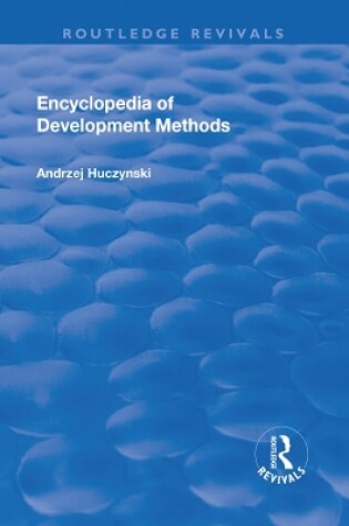 Cover of Encyclopedia of Development Methods