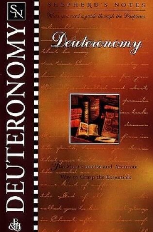 Cover of Shepherd's Notes: Deuteronomy