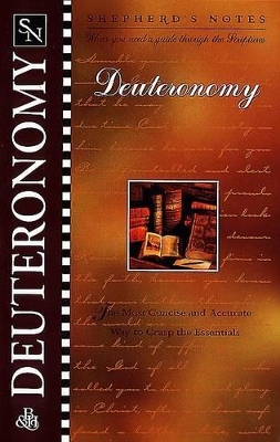 Book cover for Shepherd's Notes: Deuteronomy