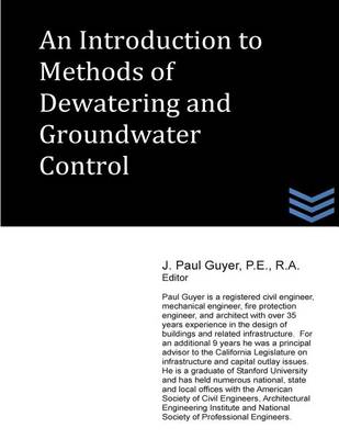 Book cover for An Introduction to Methods of Dewatering and Groundwater Control