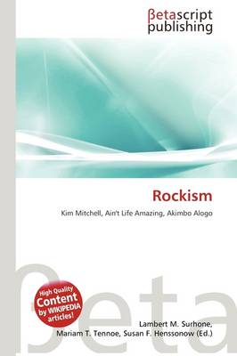 Cover of Rockism