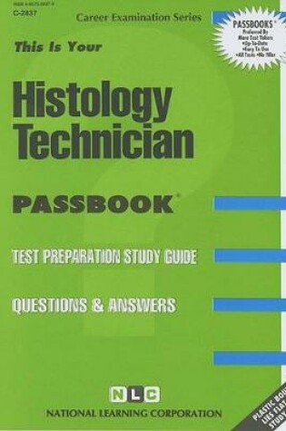 Cover of Histology Technician