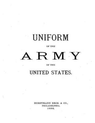 Book cover for Uniform Of The Army Of The United States