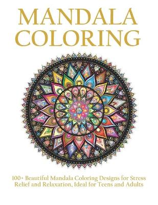 Book cover for Mandala Coloring For Beginners