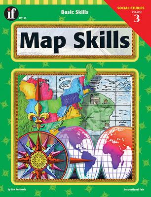 Book cover for Map Skills, Grade 3