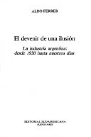 Cover of El Devenir de una Ilusion