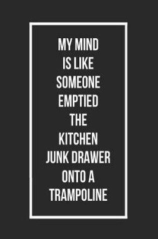 Cover of My Mind Is Like Someone Emptied the Kitchen Junk Drawer Onto a Trampoline