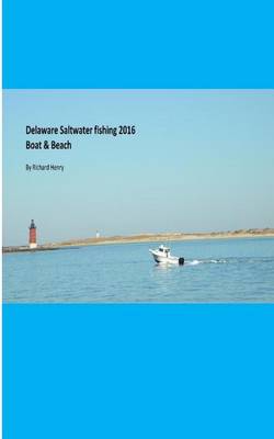 Book cover for Delaware Saltwater Fishing 2016