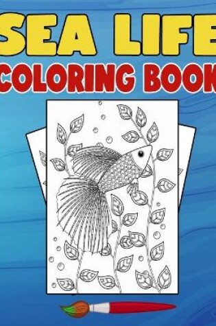 Cover of Sea Life Coloring Book